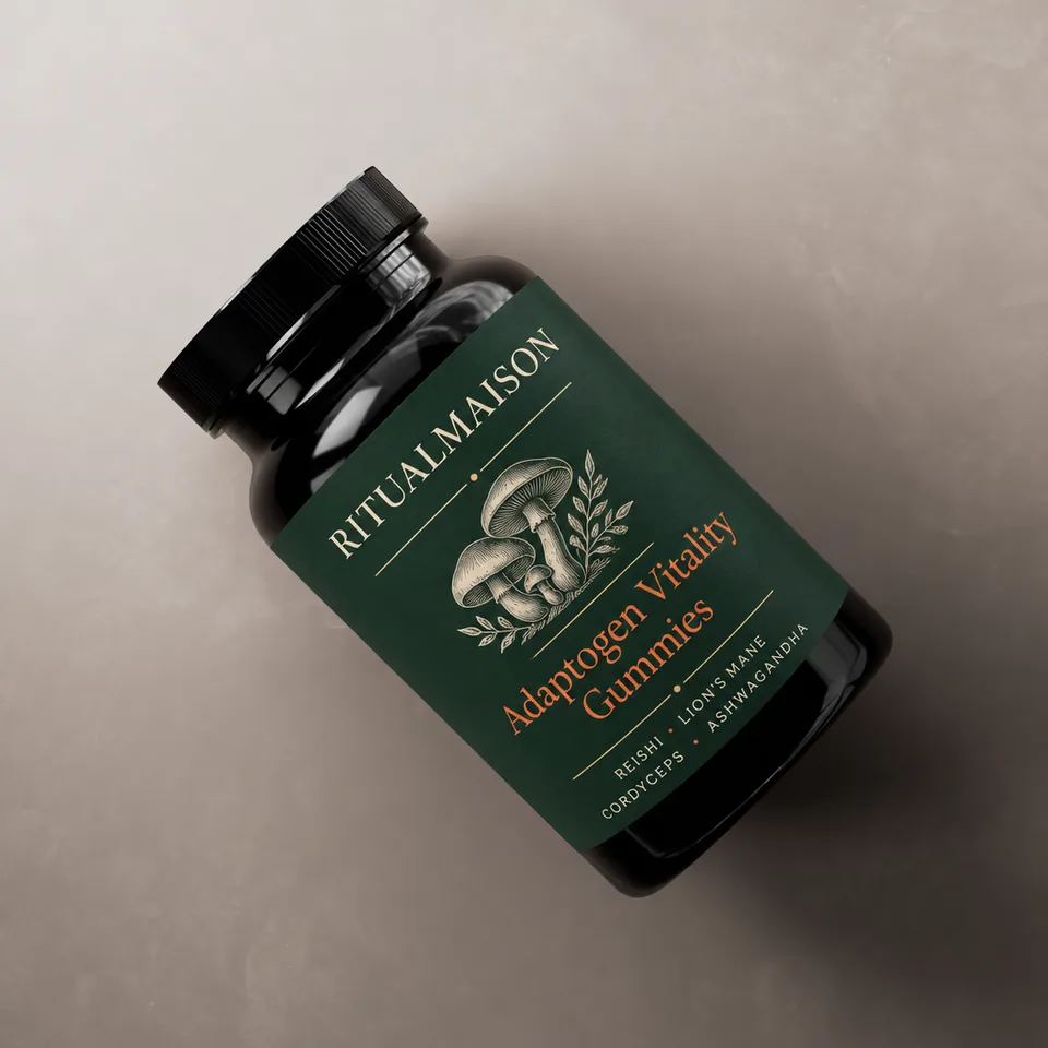 Adaptogen Vitality Gummies (Unflavoured)